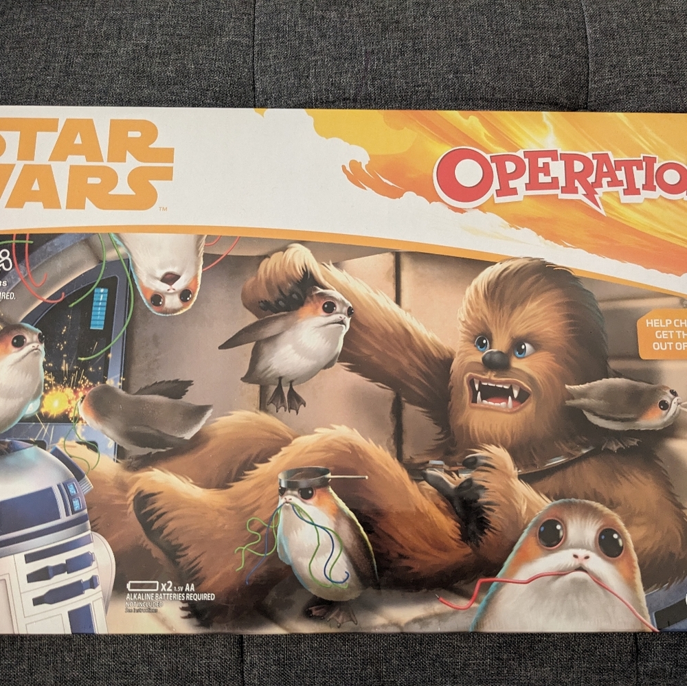 Disney Star Wars Operation Collectible Board Game NEW NIB.